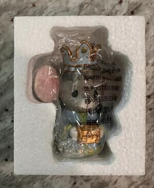 Precious Moments 171062 Wee Three Kings Mouse with Blue Crayon Ornament